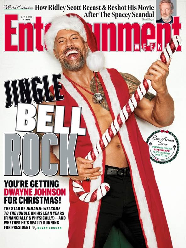 December: He Dressed Up as Santa For This Crazy-Sexy Entertainment Weekly Cover