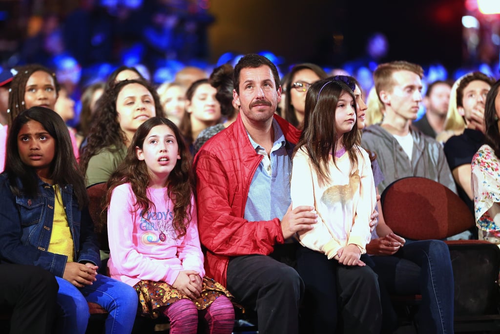 Adam Sandler and Daughters at Kids'