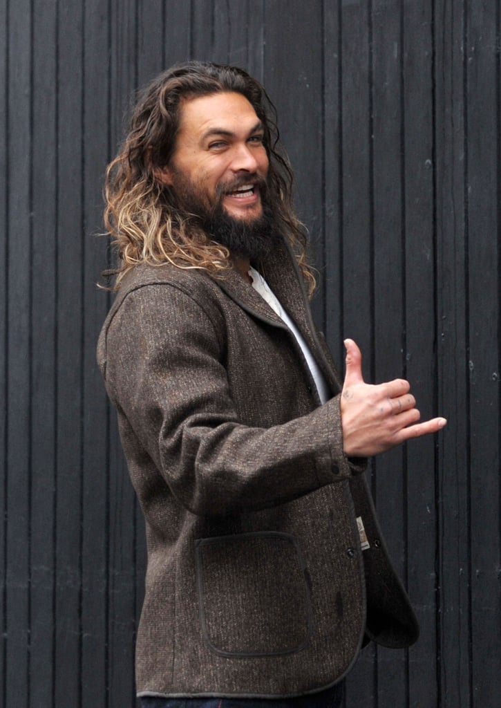 Jason Momoa at Guinness Brewery in Dublin February 2017