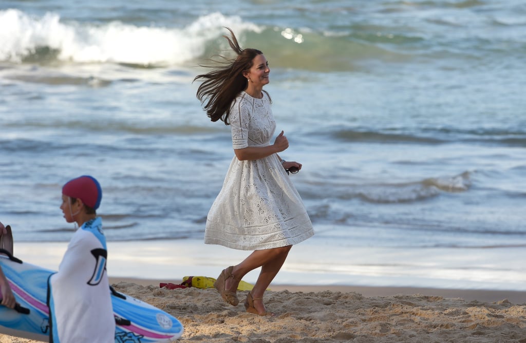 When She Had a Baywatch Moment on the Beach in Australia