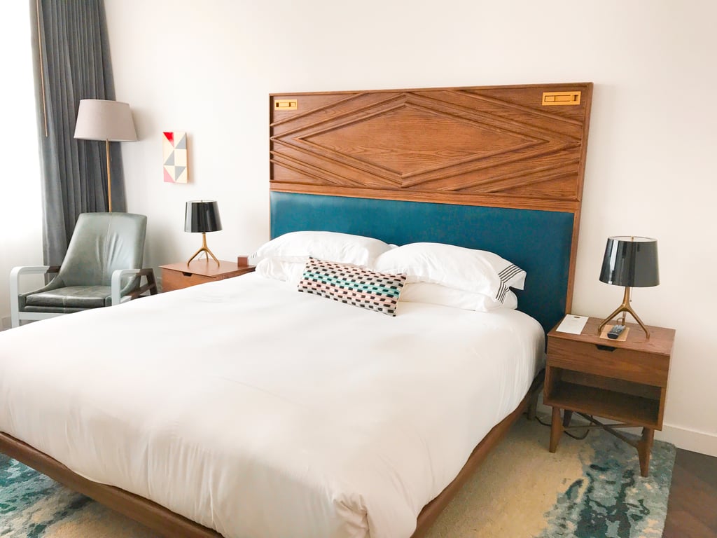 Room rates begin at $399 a night, with my room an example of a standard guest room (neighborhood view king). I was surprised at how big it felt for being the base-level room.