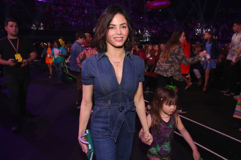 INGLEWOOD, CA - MARCH 24:  Jenna Dewan Tatum and Everly Tatum onstage at Nickelodeon's 2018 Kids' Choice Awards at The Forum on March 24, 2018 in Inglewood, California.  (Photo by Chris Polk/KCA2018/Getty Images)