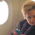 You're Going to Want to Zoom In on What Hillary Clinton Is Looking at in This Picture