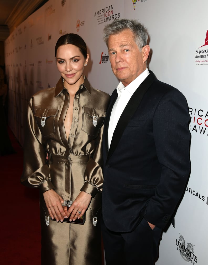 Katharine McPhee and David Foster