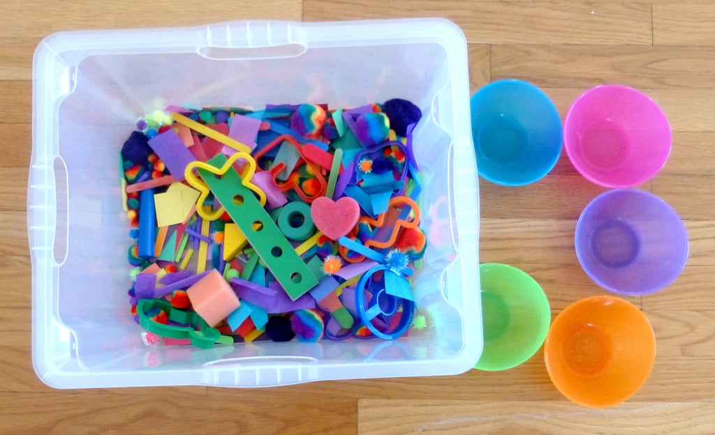 Crazy-Color Sensory Bin