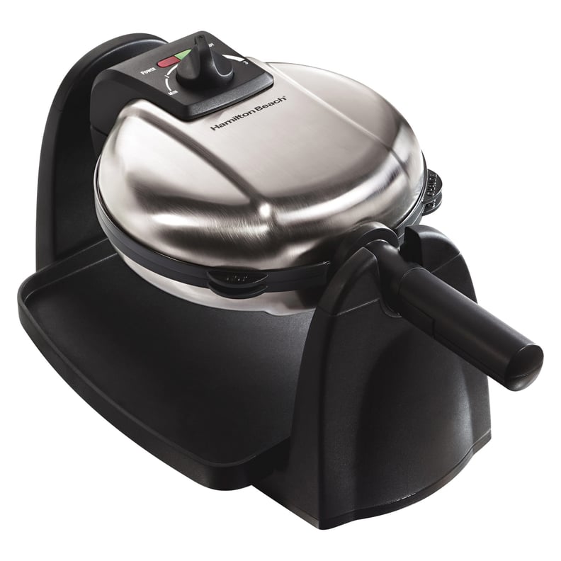 A Belgian-Waffle Maker: Hamilton Beach Belgian Waffle Maker