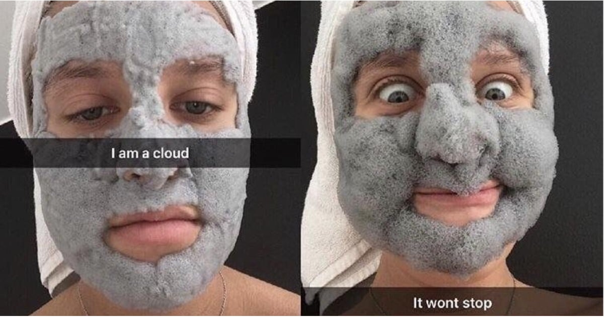 Bubble Mask Image On Reddit Popsugar Beauty