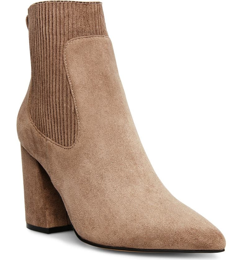 Something Taupe: Steven New York Near Block Heel Booties