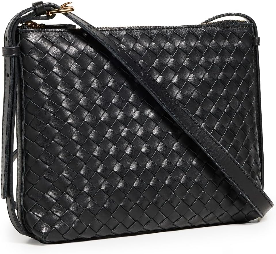 Madewell Crossbody Bag in Handwoven Leather