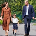 Prince George, Princess Charlotte, and Prince Louis Walk to New School For the First Time