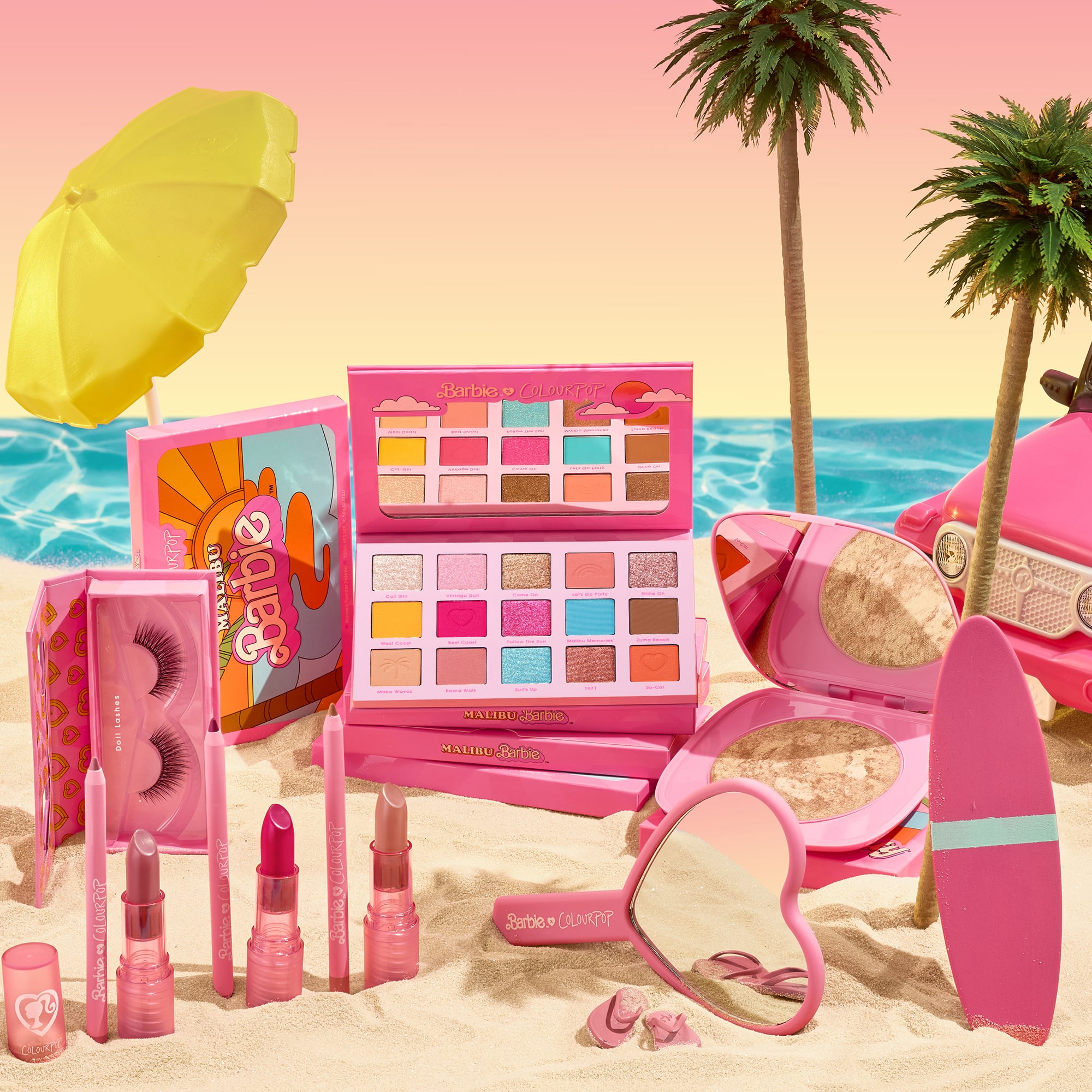 Barbie make up collection 2025
