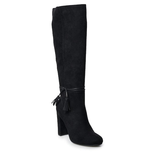 LC Lauren Conrad Rootbeer Knee-High Boots