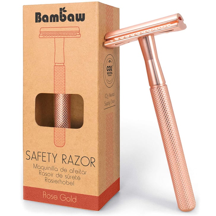 Rose Gold Safety Razor Best Sustainable Beauty Products on Amazon