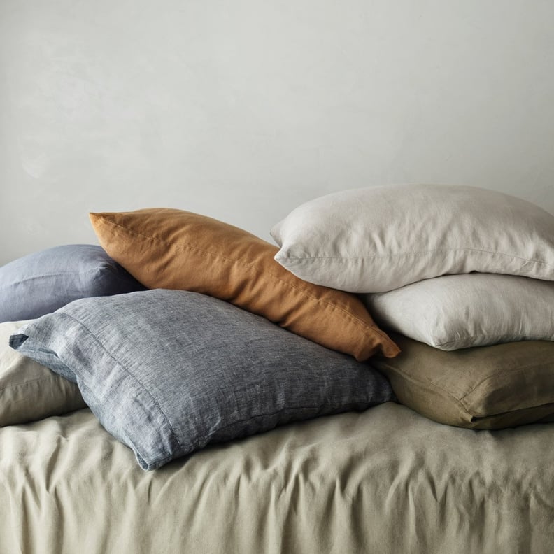 Just the Pillows: The Citizenry Stonewashed Linen Pillowcases Set