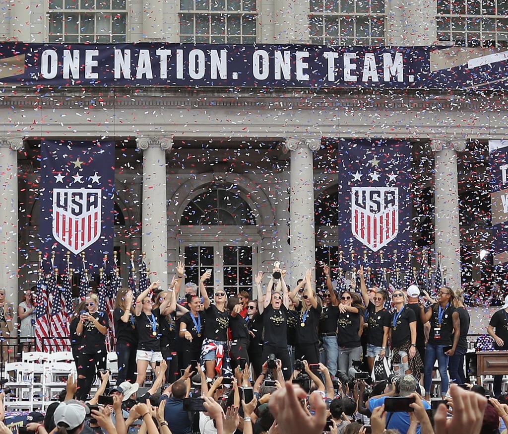 US Women's Soccer Team Ticker-Tape Parade Photos