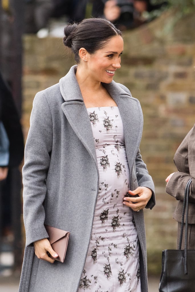 Meghan Markle's Brock Collection Floral Dress December 2018