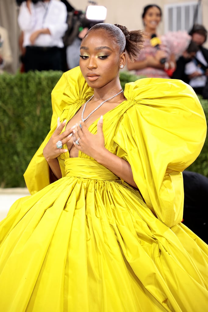 Normani's Bright Yellow Valentino Gown at the 2021 Met Gala