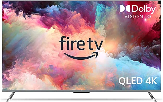 A Smart TV: Amazon Fire TV Omni QLED Series 4K UHD Smart TV