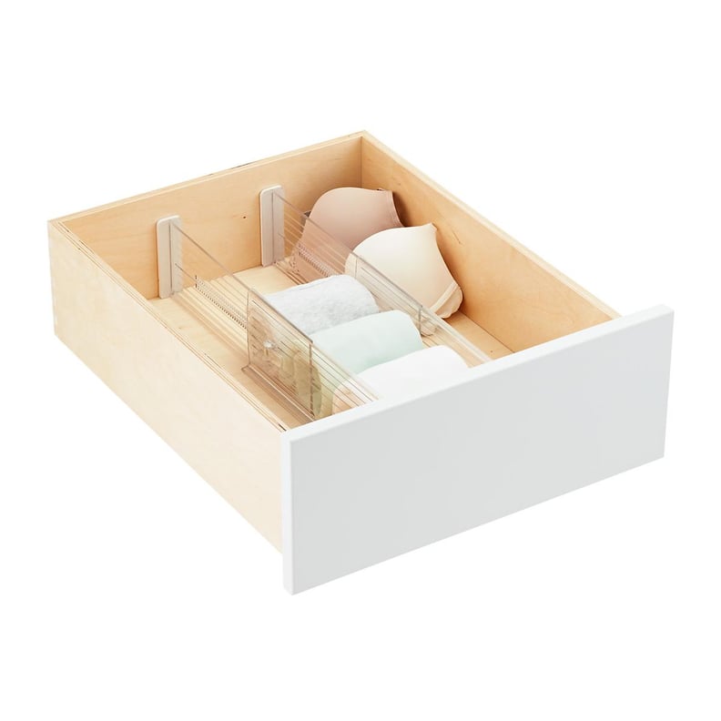 4" Expandable Drawer Dividers Pkg/2