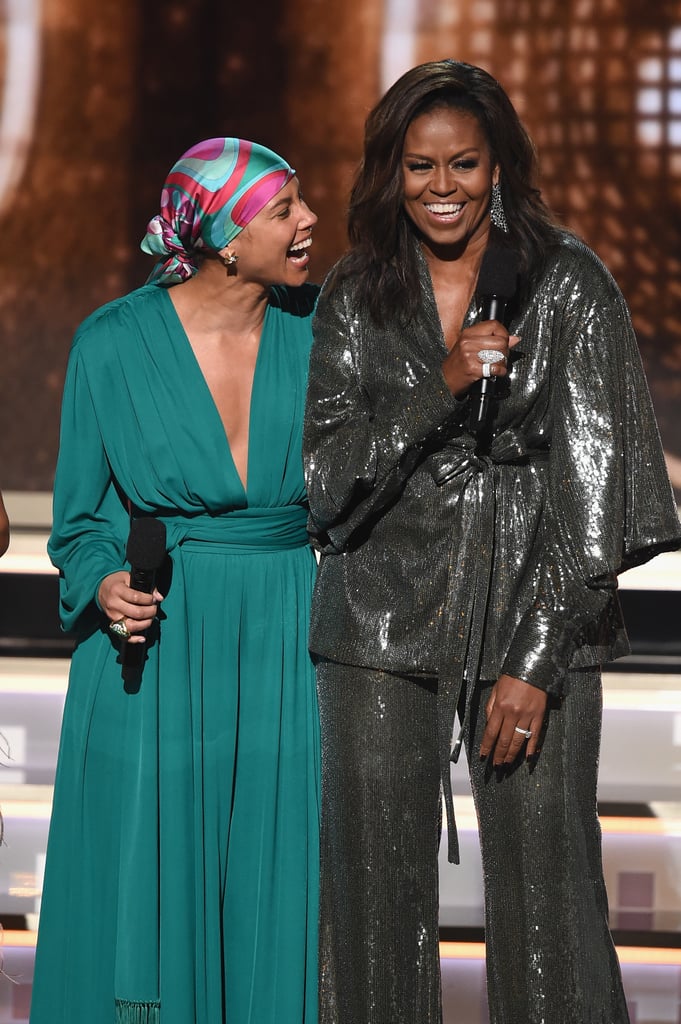 Michelle Obama at the 2019 Grammys