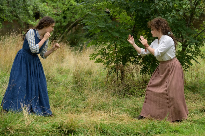 ENOLA HOLMES. (L-R) MILLIE BOBBY BROWN as ENOLA HOLMES, HELENA BONHAM CARTER as EUDORIA HOLMES. Cr. ALEX BAILEY/LEGENDARY ©2020