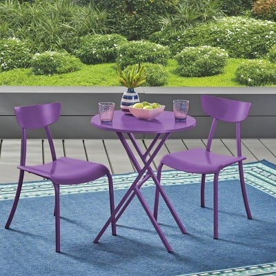 Christopher Knight Home Taro 3pc Patio Bistro Set