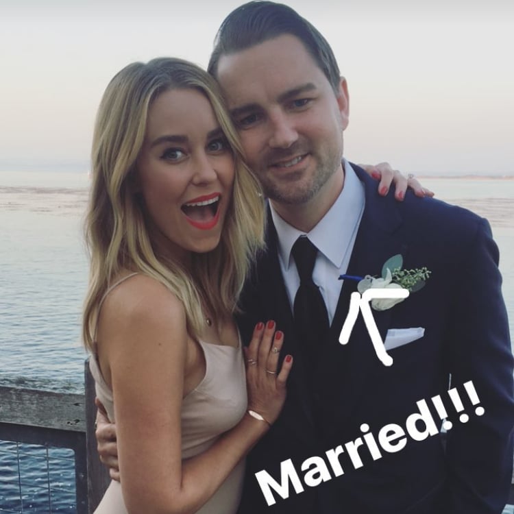 Lauren Conrad's Beige Dress at Dieter Schmitz's Wedding