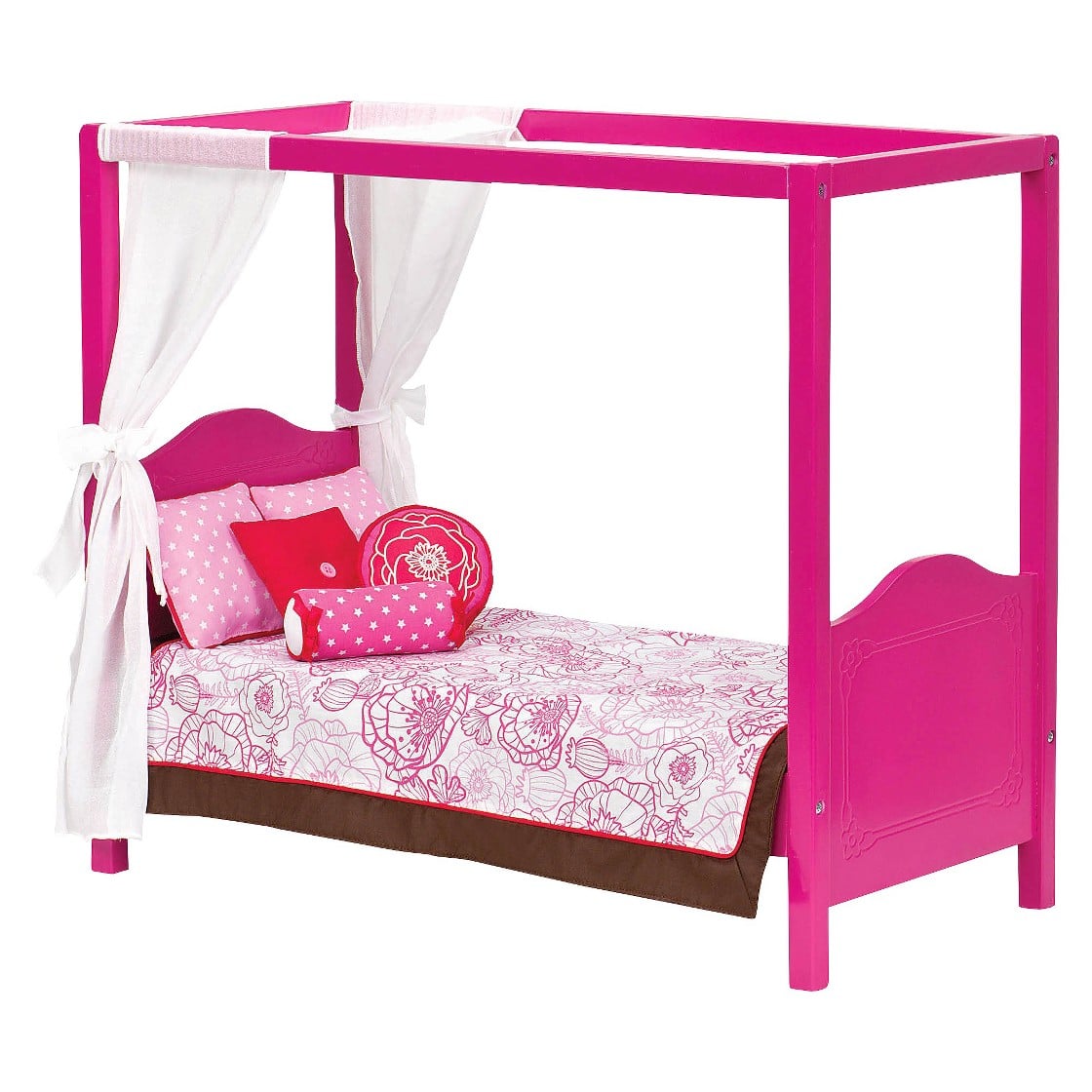 american girl doll canopy bed