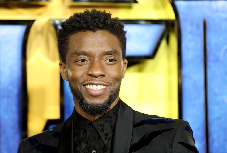 LONDON, ENGLAND - FEBRUARY 08:  Chadwick Boseman attends the European Premiere of 'Black Panther' at Eventim Apollo on February 8, 2018 in London, England.  (Photo by Tim P. Whitby/Tim P. Whitby/Getty Images)