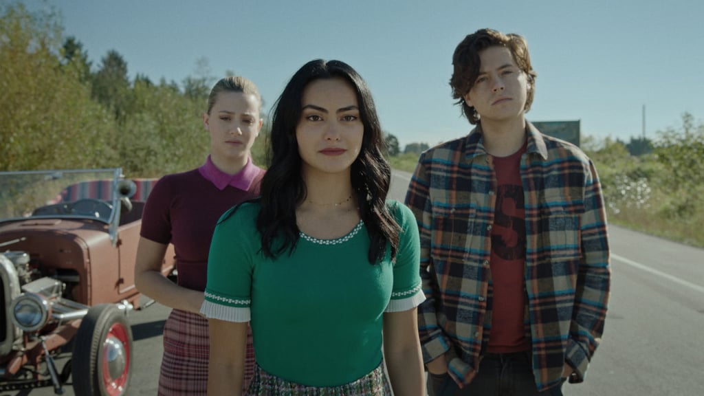 Veronica Lodge's Karl Lagerfeld Green Shirt and Sandro Plaid Shorts