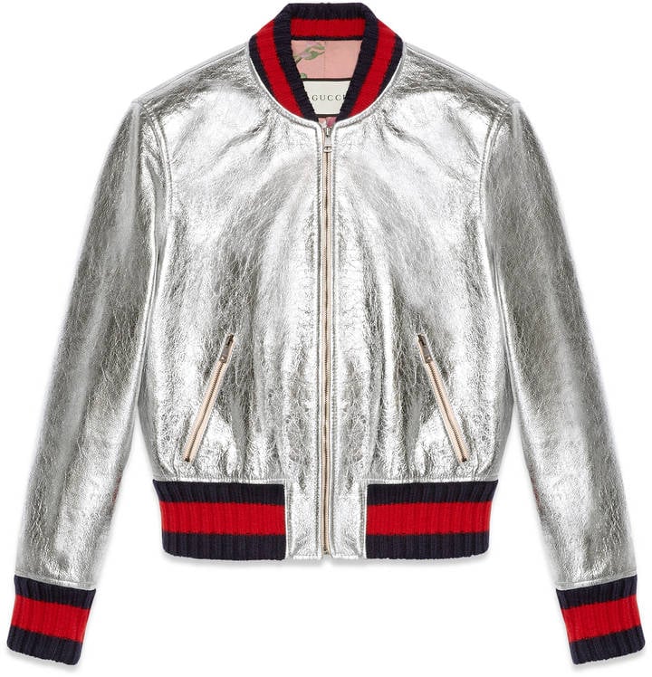 gucci inspired bomber jacket