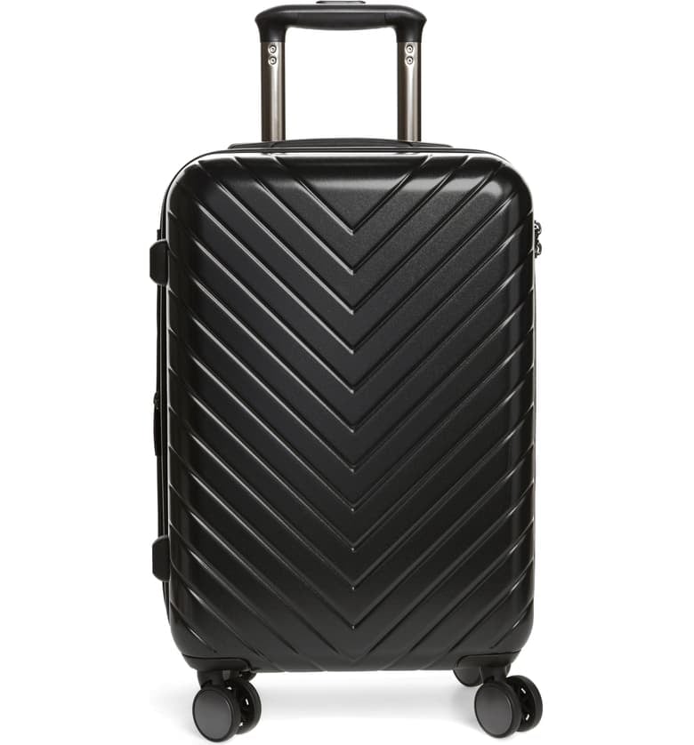 Nordstrom Chevron 18Inch Spinner CarryOn Best CarryOn Luggage 2019