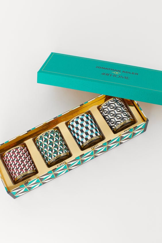 Jonathan Adler x H&M Boxed Four-Pack Scented Candles