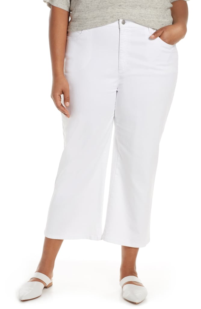Eileen Fisher Slim Crop Jeans | How to Wear White Jeans | POPSUGAR ...