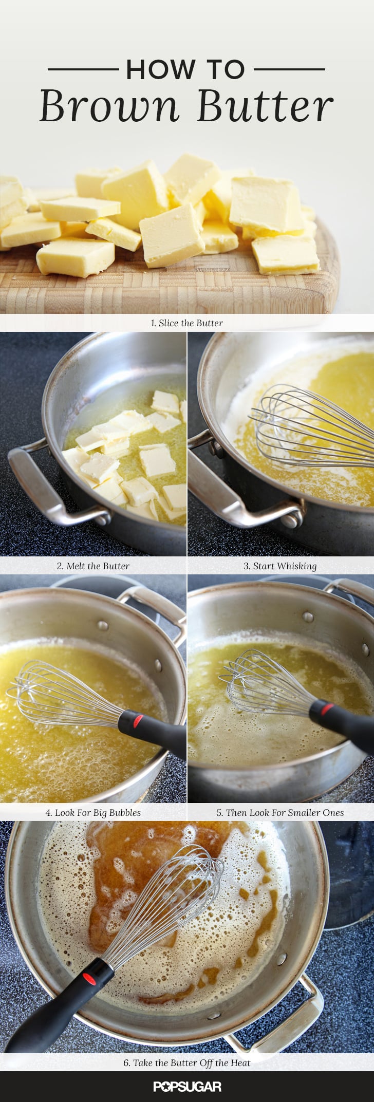 How to brown butter.