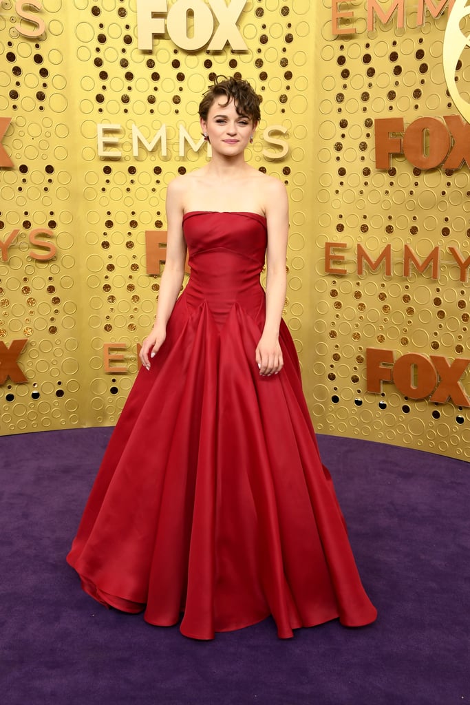 Joey King's Red Zac Posen Emmys Dress Came With a Bow