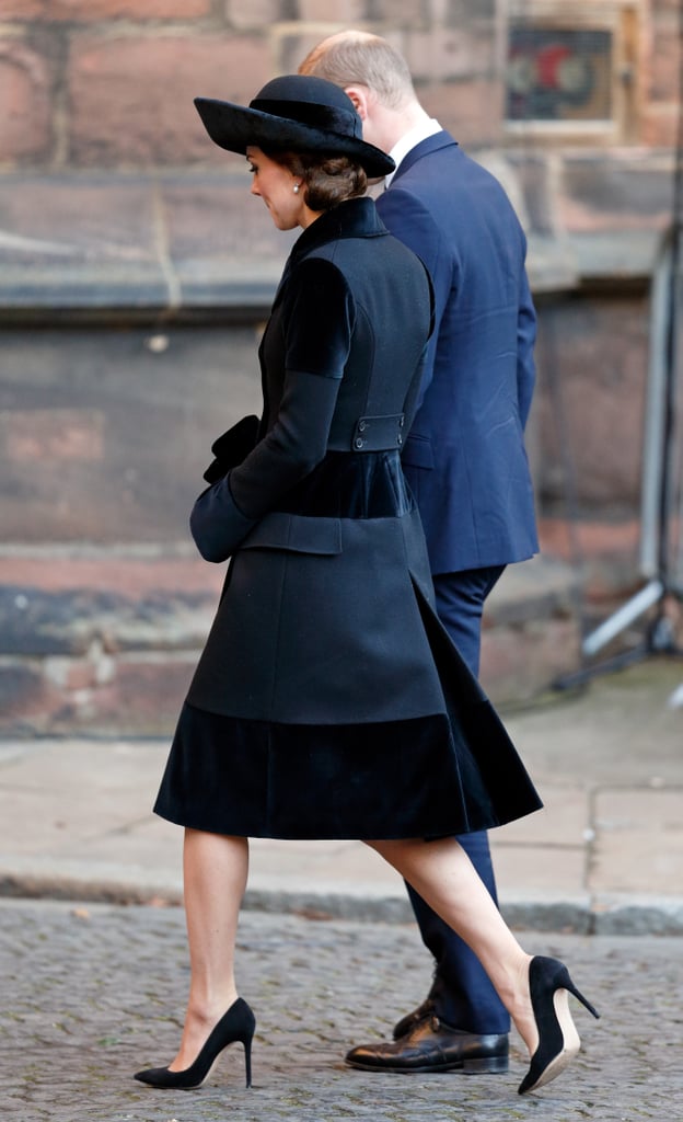 Kate Middleton Alexander McQueen Coat Memorial Service 2016 | POPSUGAR Fashion Photo 8