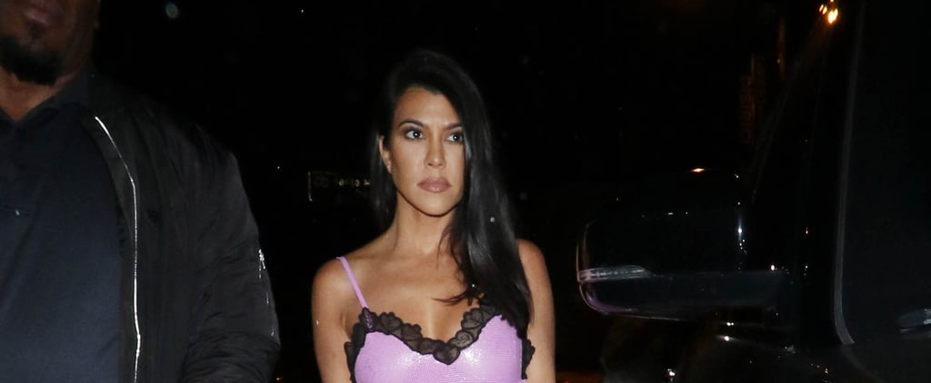Kourtney Kardashian's Neon Green Nail Polish