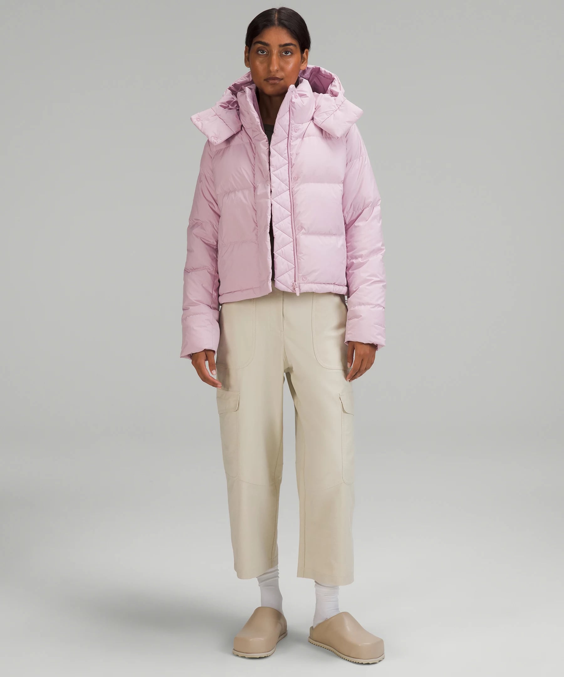 Found a dupe for the Lululemon Wunder Puff jacket from