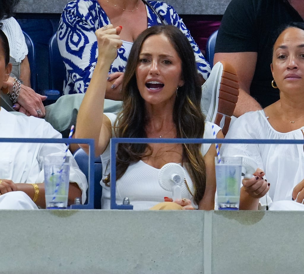 Minka Kelly at the US Open on Sept. 4.