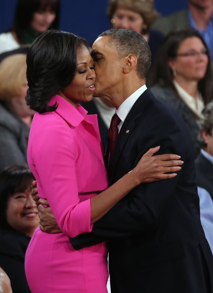 Barack And Michelle Obama Pda Popsugar Love And Sex 7508