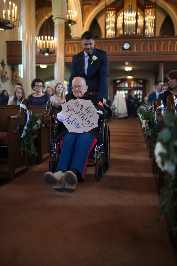 Bride Includes Her Veteran Uncle as Her Something Blue
