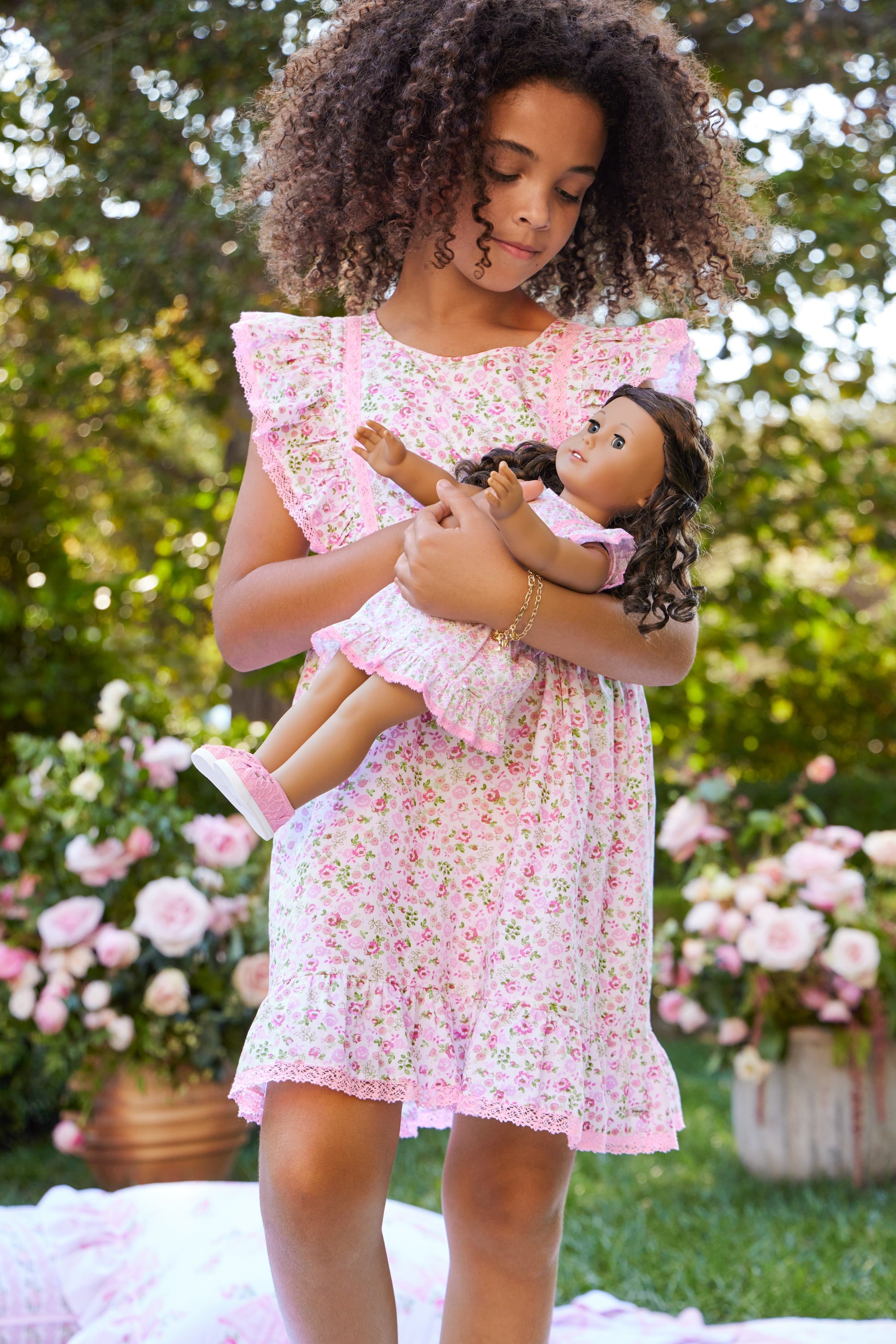 Matching bitty baby and girl clothes store
