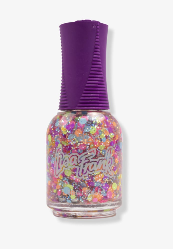 Orly x Lisa Frank Confetti Topper