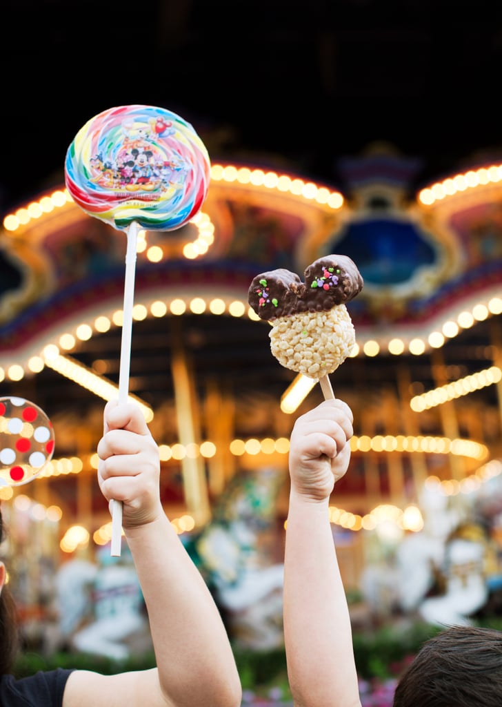 Enjoying Disney treats