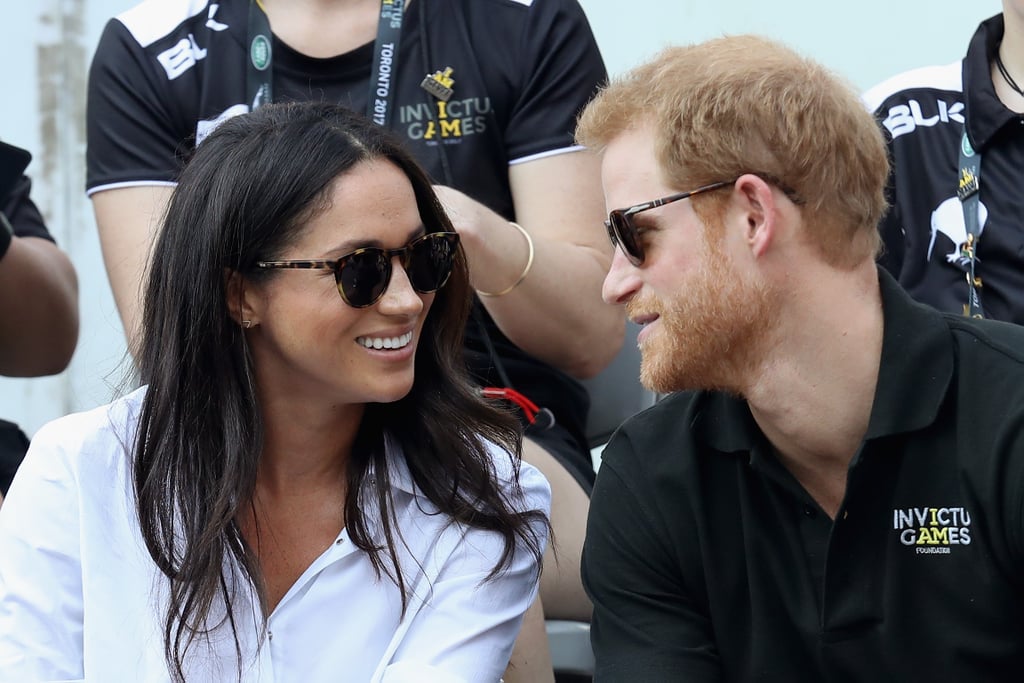 Prince Harry and Meghan Markle at Invictus Games 2017