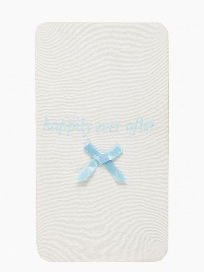 Kate Spade White Happily Ever After Tights