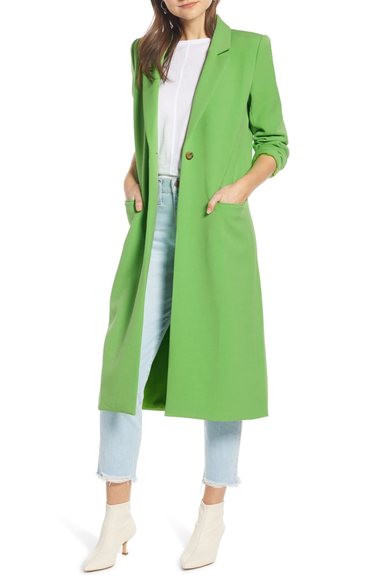 Something navy 2025 long coat