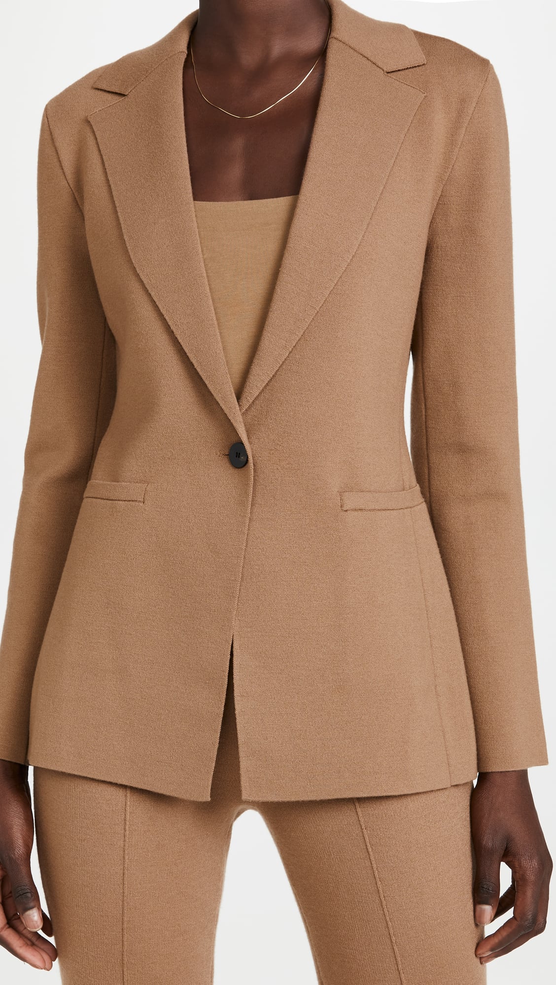 Theory sale camel blazer