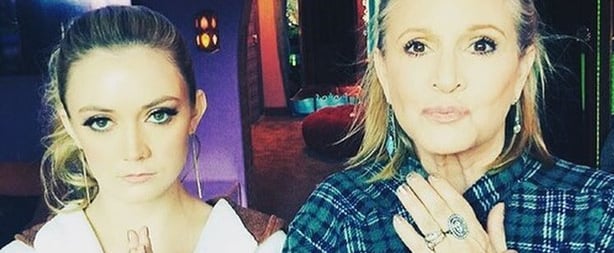 Billie Lourd Tribute to Carrie Fisher Star Wars Day May 2019